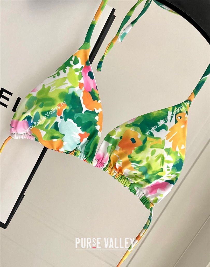 Casablanca Two-Pieces Swimwear Green/Multicolor 2025 (SHI-250313117)