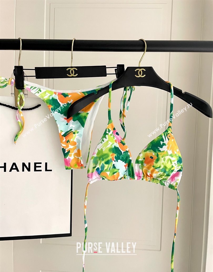 Casablanca Two-Pieces Swimwear Green/Multicolor 2025 (SHI-250313117)