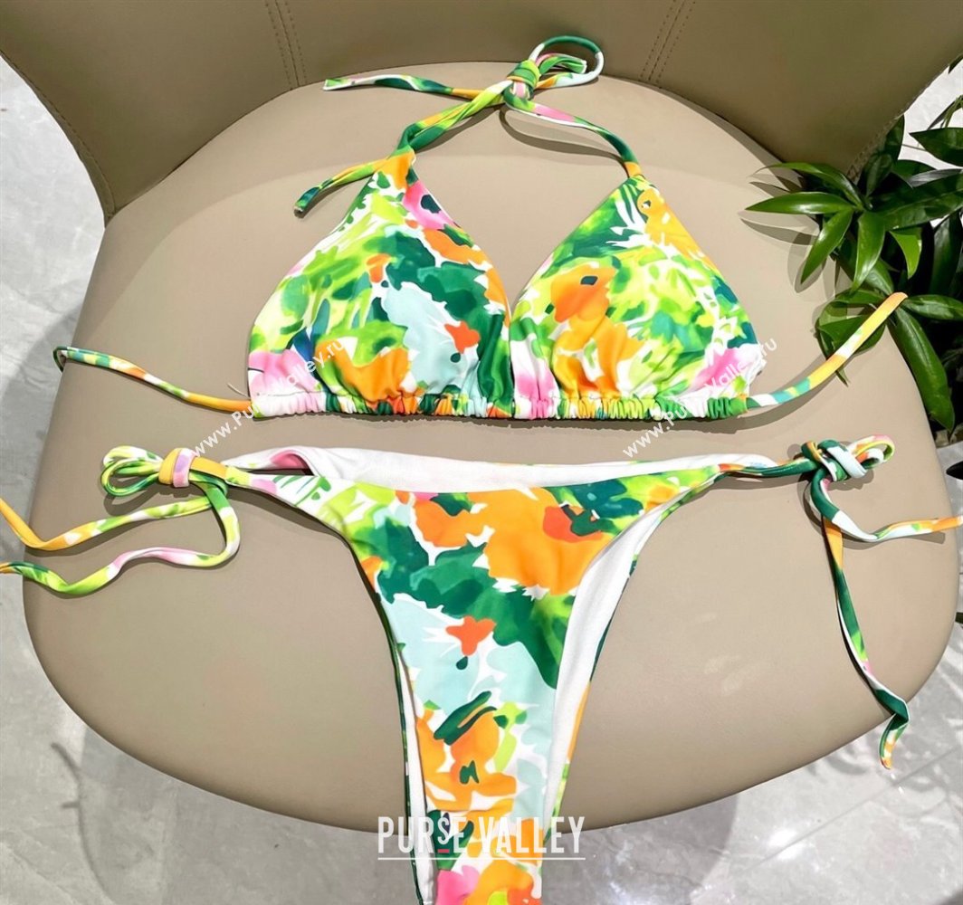 Casablanca Two-Pieces Swimwear Green/Multicolor 2025 (SHI-250313117)
