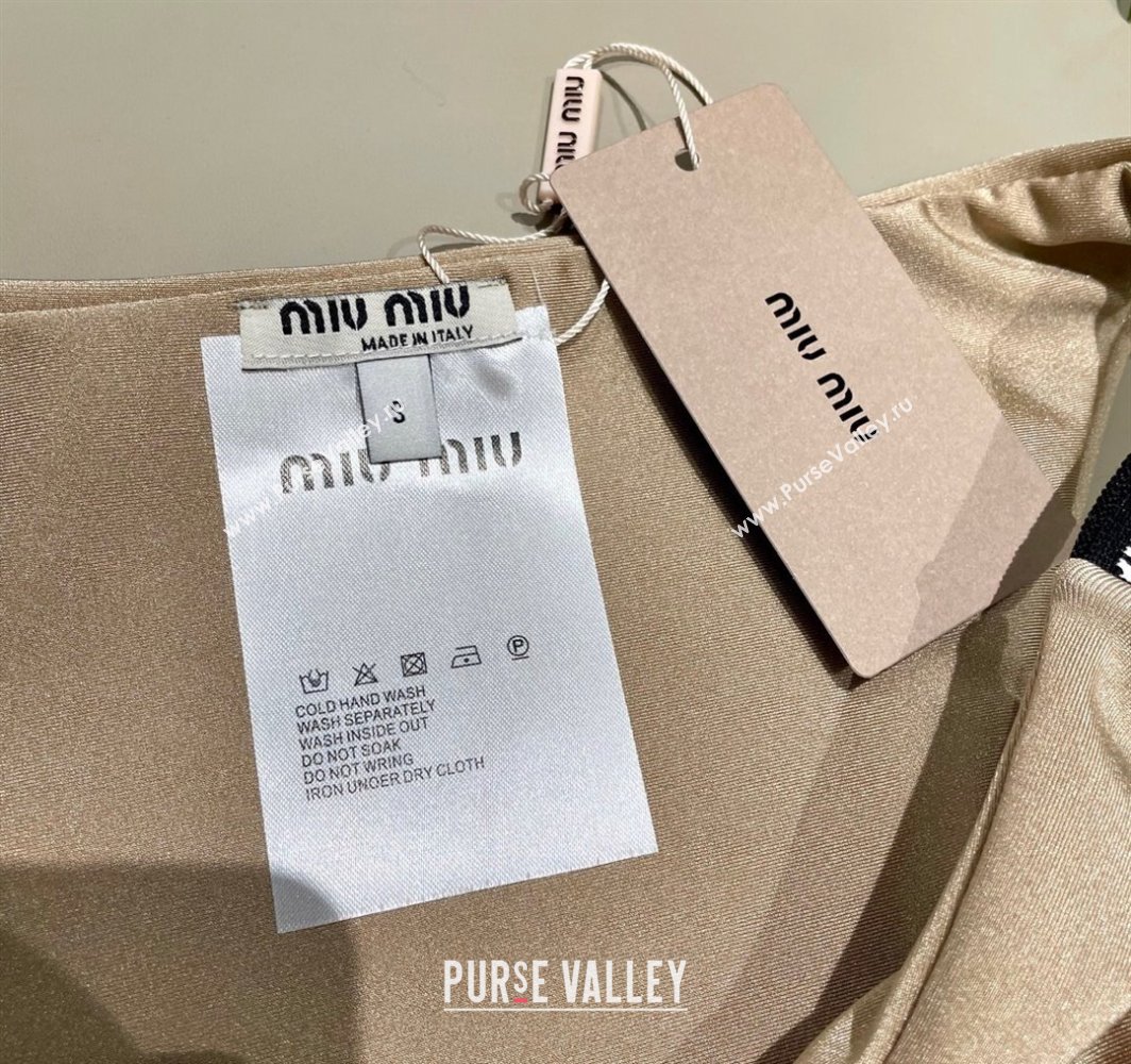 Miu Miu Two-Pieces Swimwear Beige 2025 0313 (SHI-250313108)