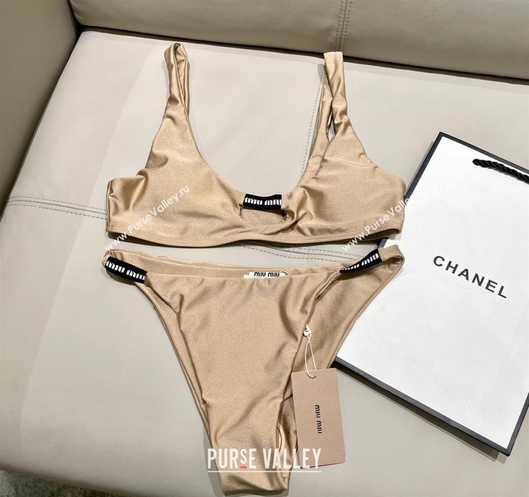 Miu Miu Two-Pieces Swimwear Beige 2025 0313 (SHI-250313108)