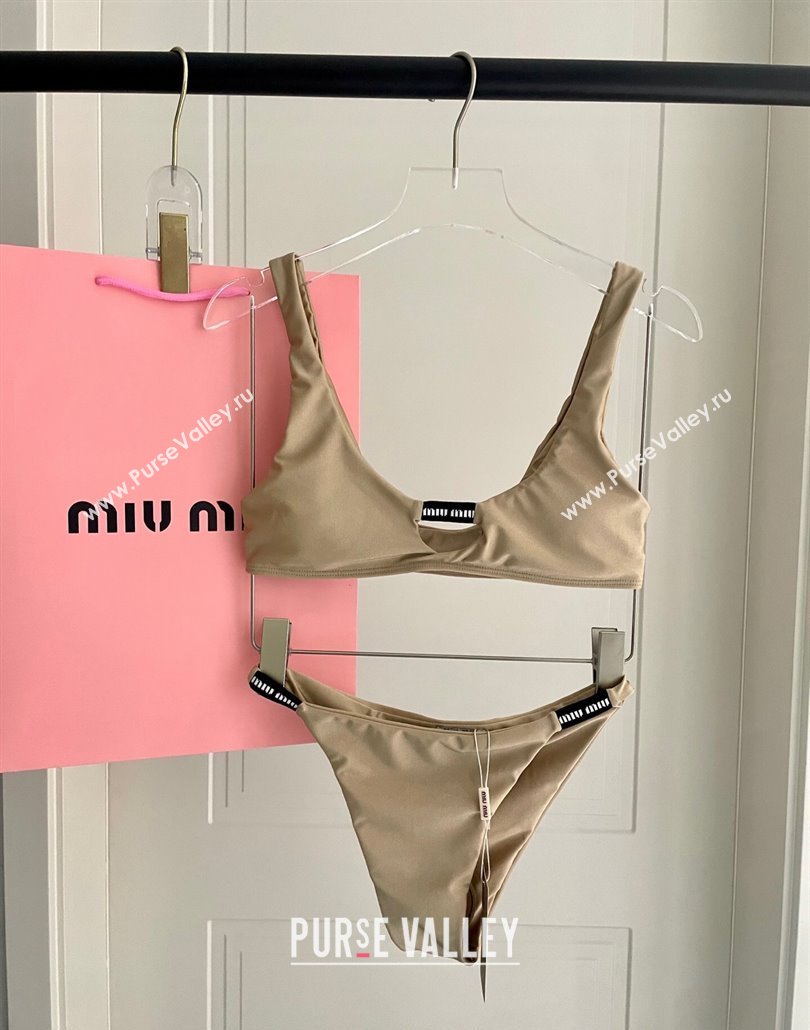 Miu Miu Two-Pieces Swimwear Beige 2025 0313 (SHI-250313108)