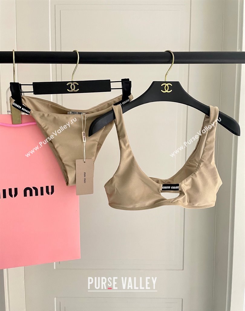 Miu Miu Two-Pieces Swimwear Beige 2025 0313 (SHI-250313108)