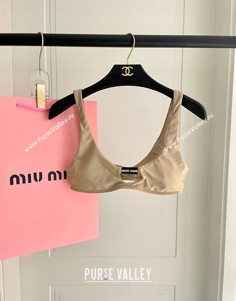 Miu Miu Two-Pieces Swimwear Beige 2025 0313 (SHI-250313108)