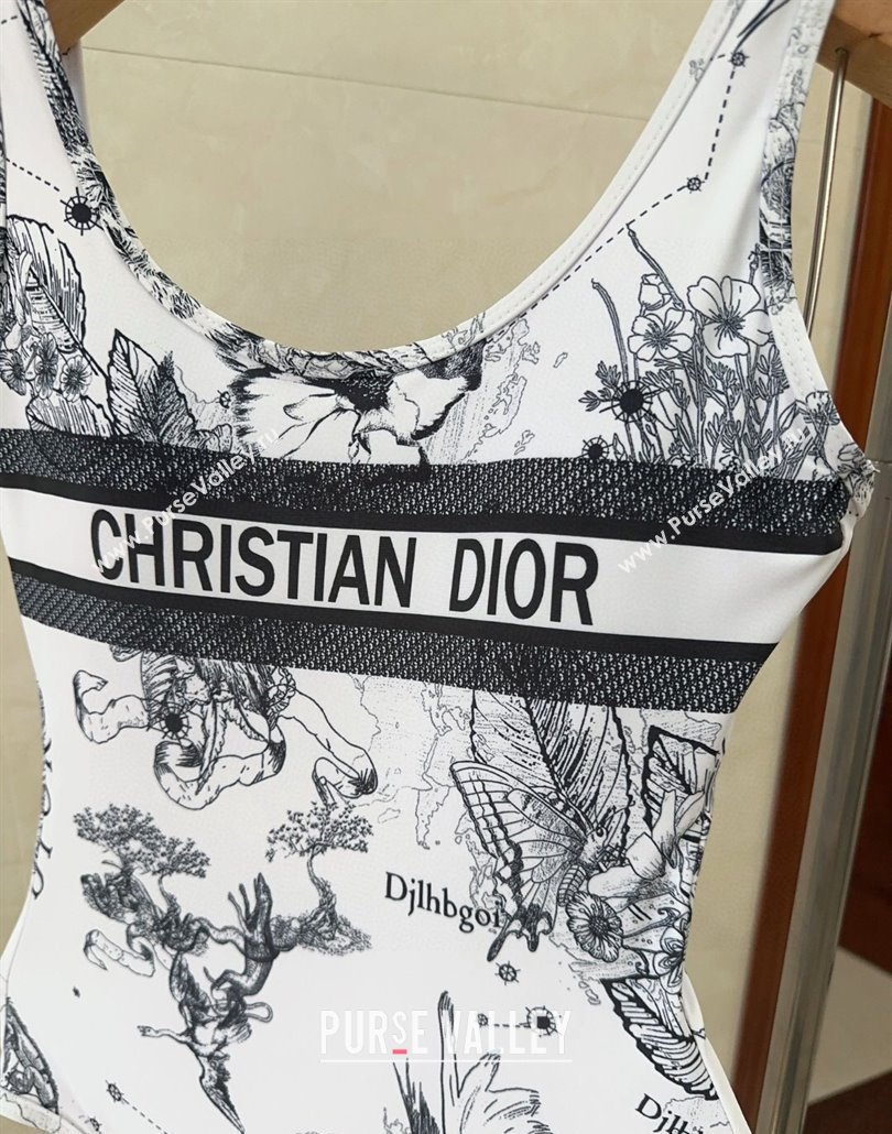 Dior One-Piece Swimwear White2 2025 0313 (SHI-250313051)