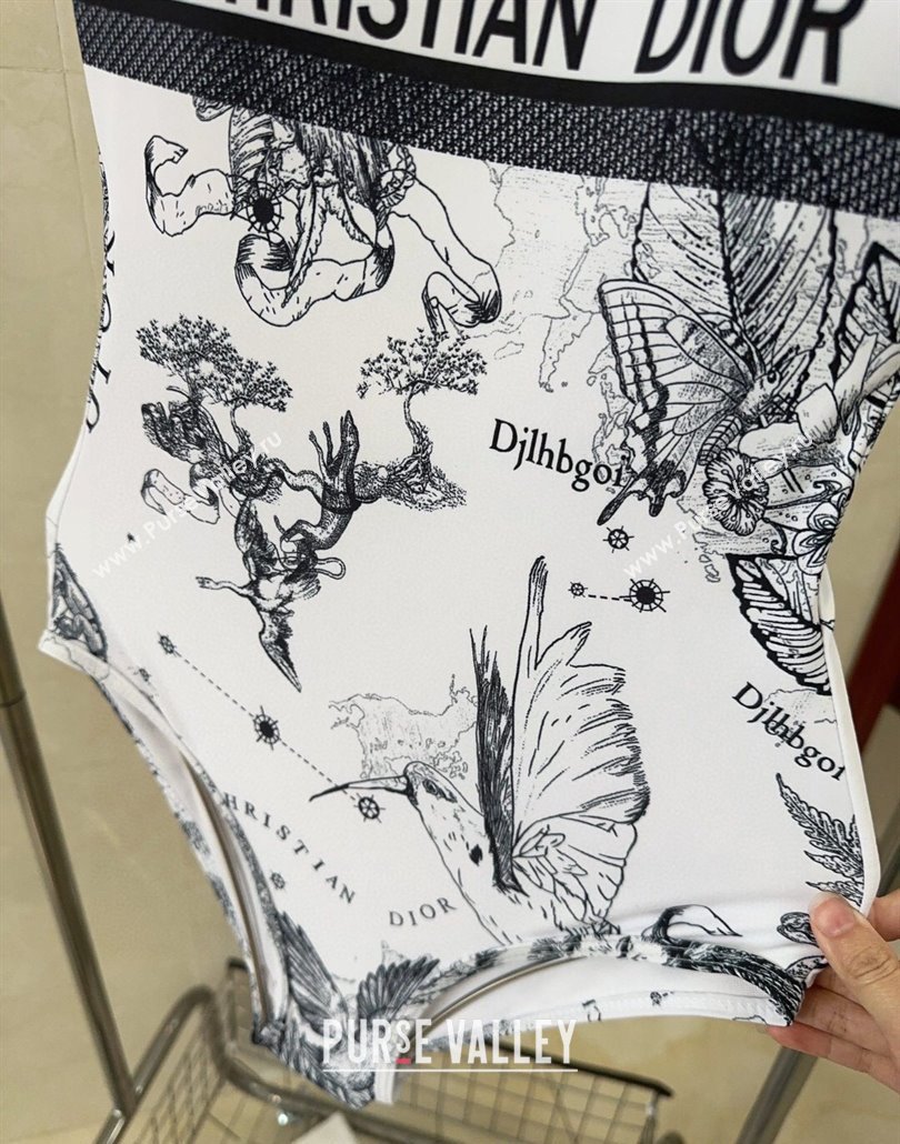 Dior One-Piece Swimwear White2 2025 0313 (SHI-250313051)