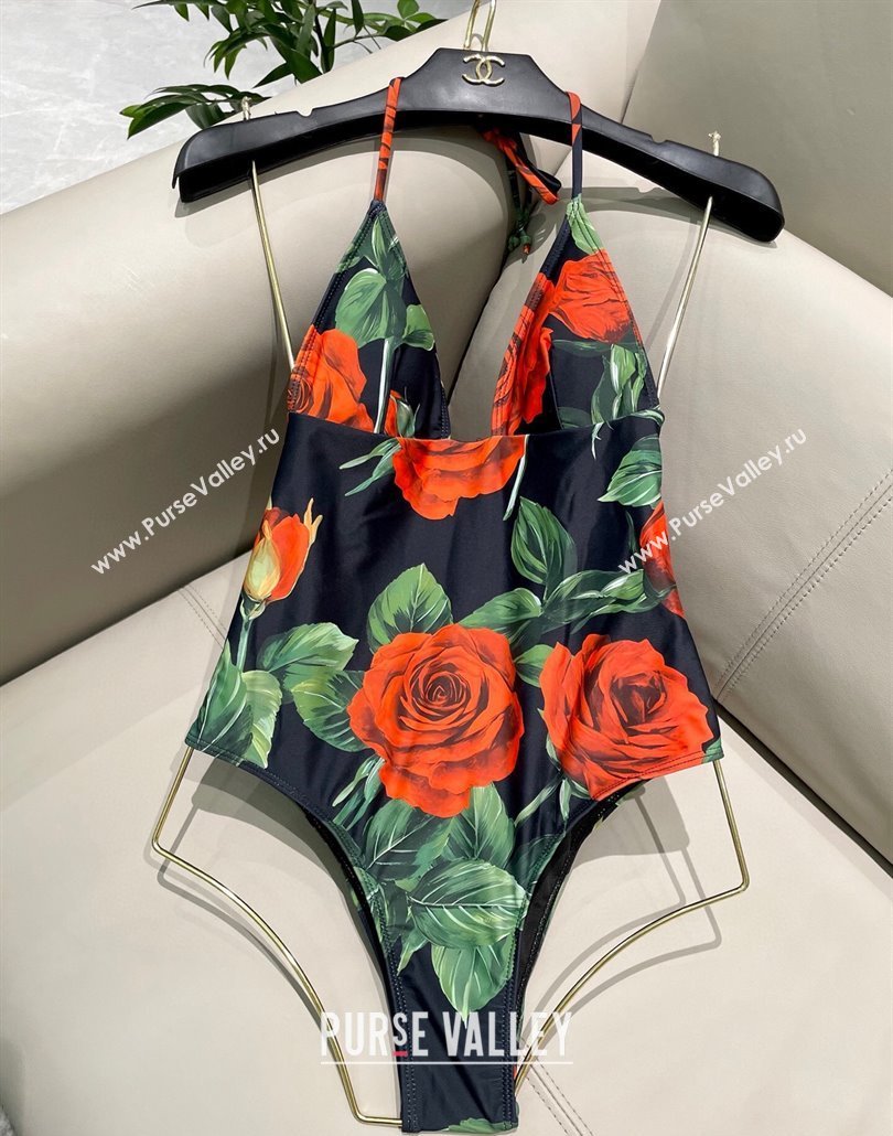 Dolce Gabbana Rose One-Piece Swimwear 2025 0313 (SHI-250313121)