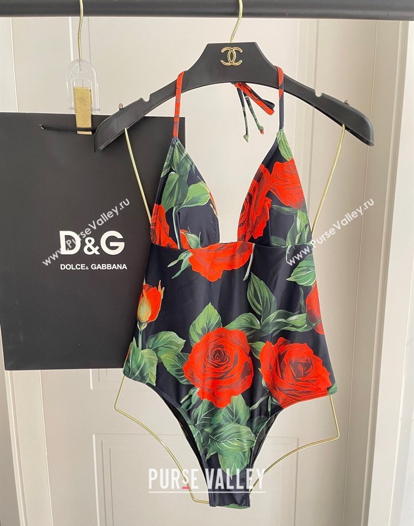 Dolce Gabbana Rose One-Piece Swimwear 2025 0313 (SHI-250313121)