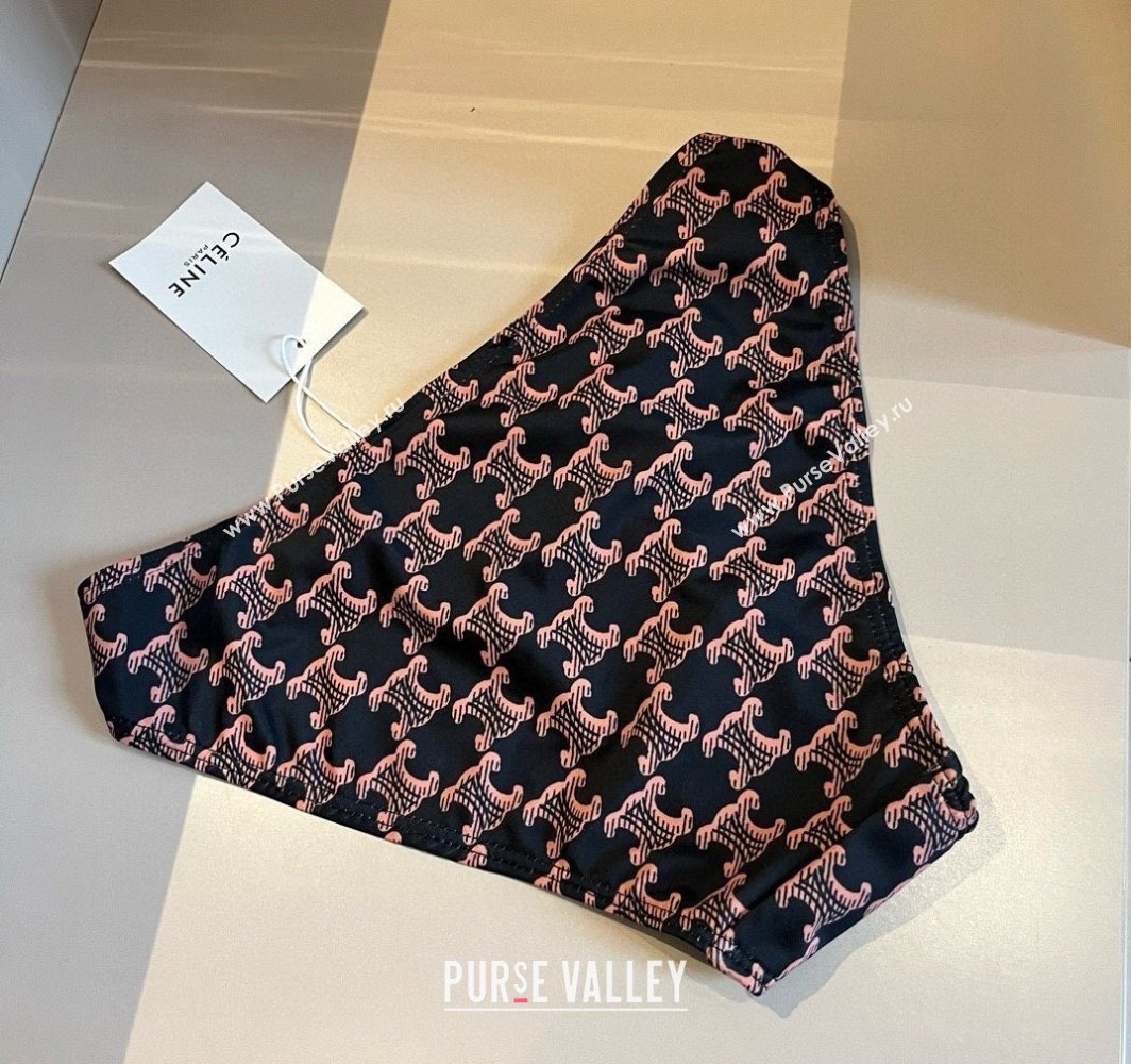 Celine Two-Pieces Swimwear Pink/Black 2025 0313 (WM-250313033)