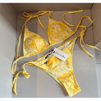 Dior Two-Pieces Swimwear Yellow 2025 0313 (WM-250313037)