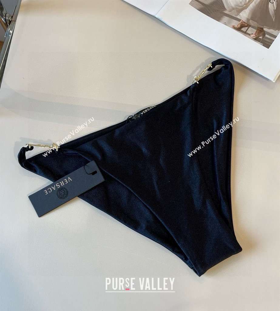 Versace Two-Pieces Swimwear with Pin Black 2025 0513 (XMN-250513075)