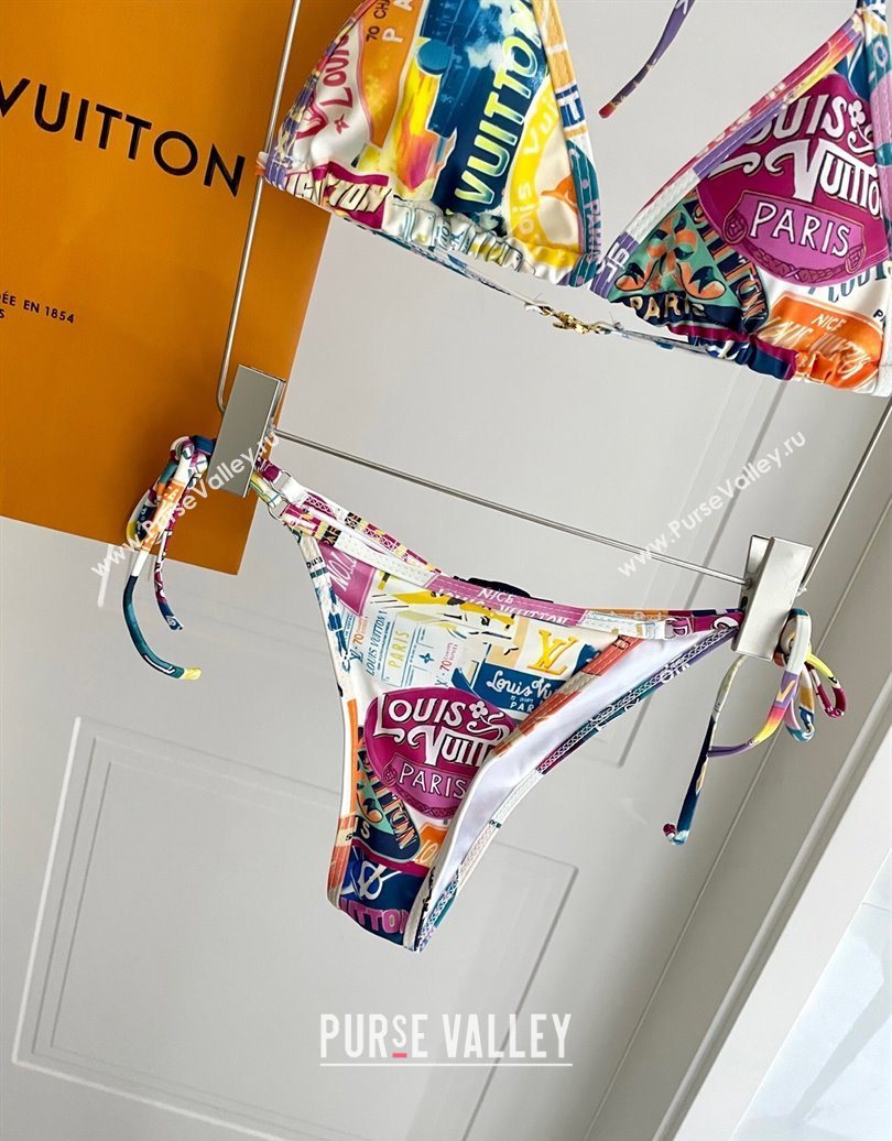 Louis Vuitton Printed Two-Pieces Swimwear 2025 0616 (SHI-250616045)