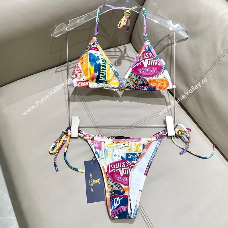 Louis Vuitton Printed Two-Pieces Swimwear 2025 0616 (SHI-250616045)