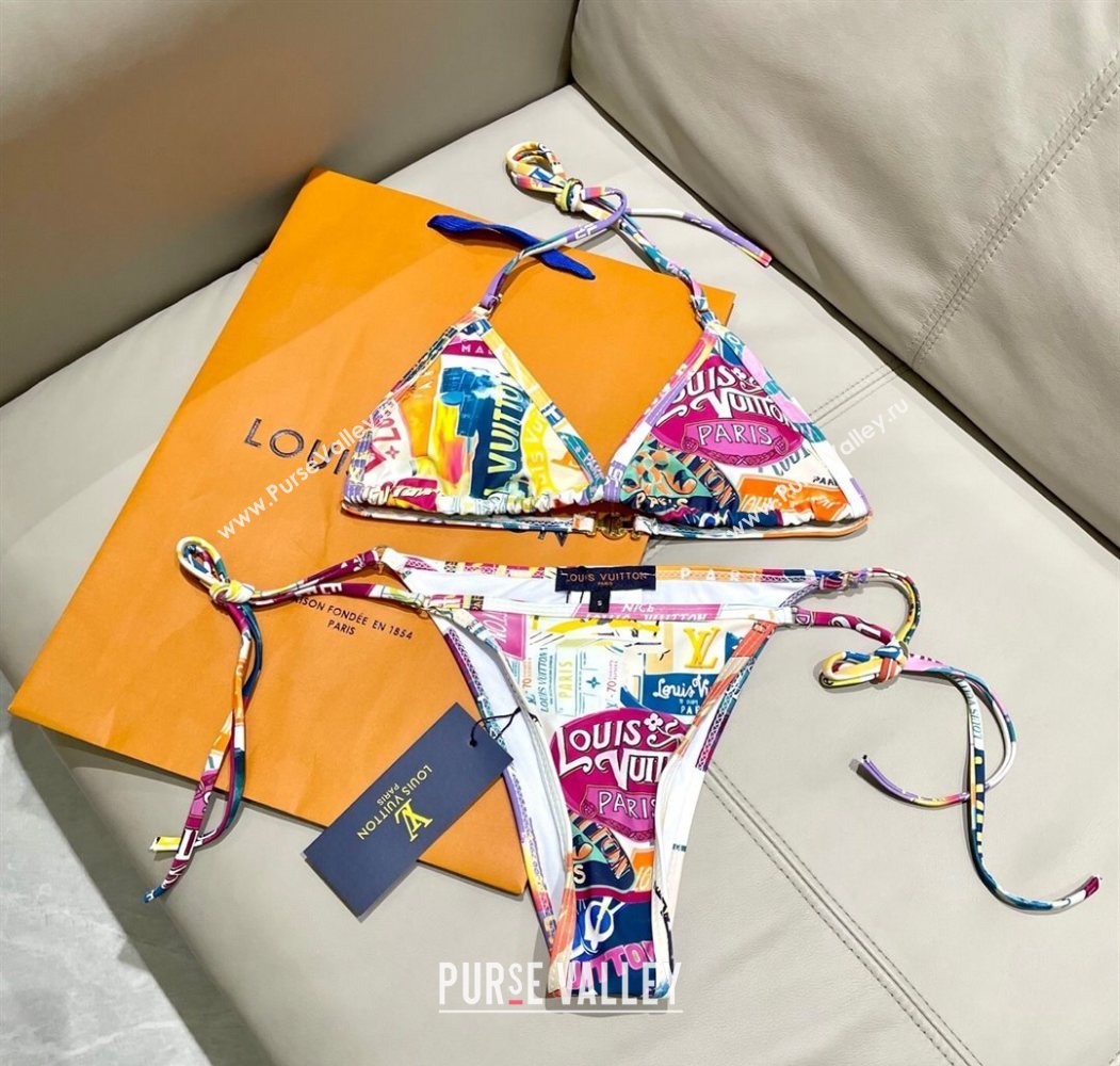 Louis Vuitton Printed Two-Pieces Swimwear 2025 0616 (SHI-250616045)