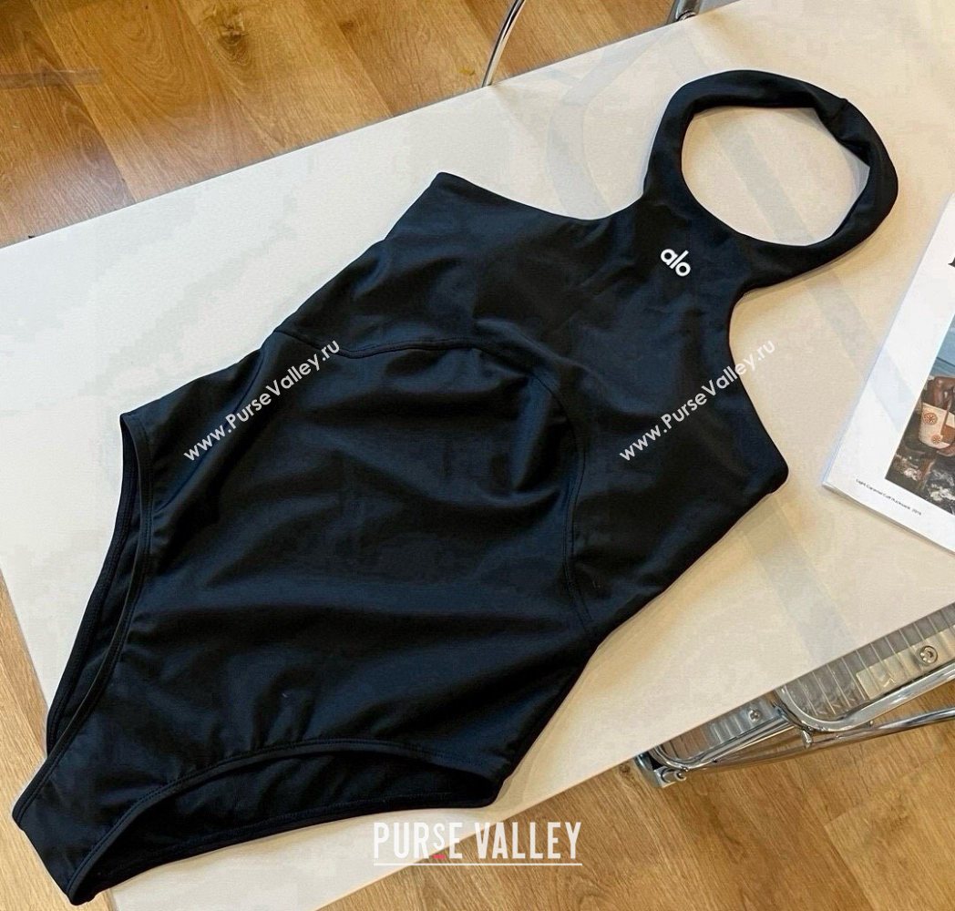 Alo One-Piece Swimwear Black 2025 0616 (WM-250616037)
