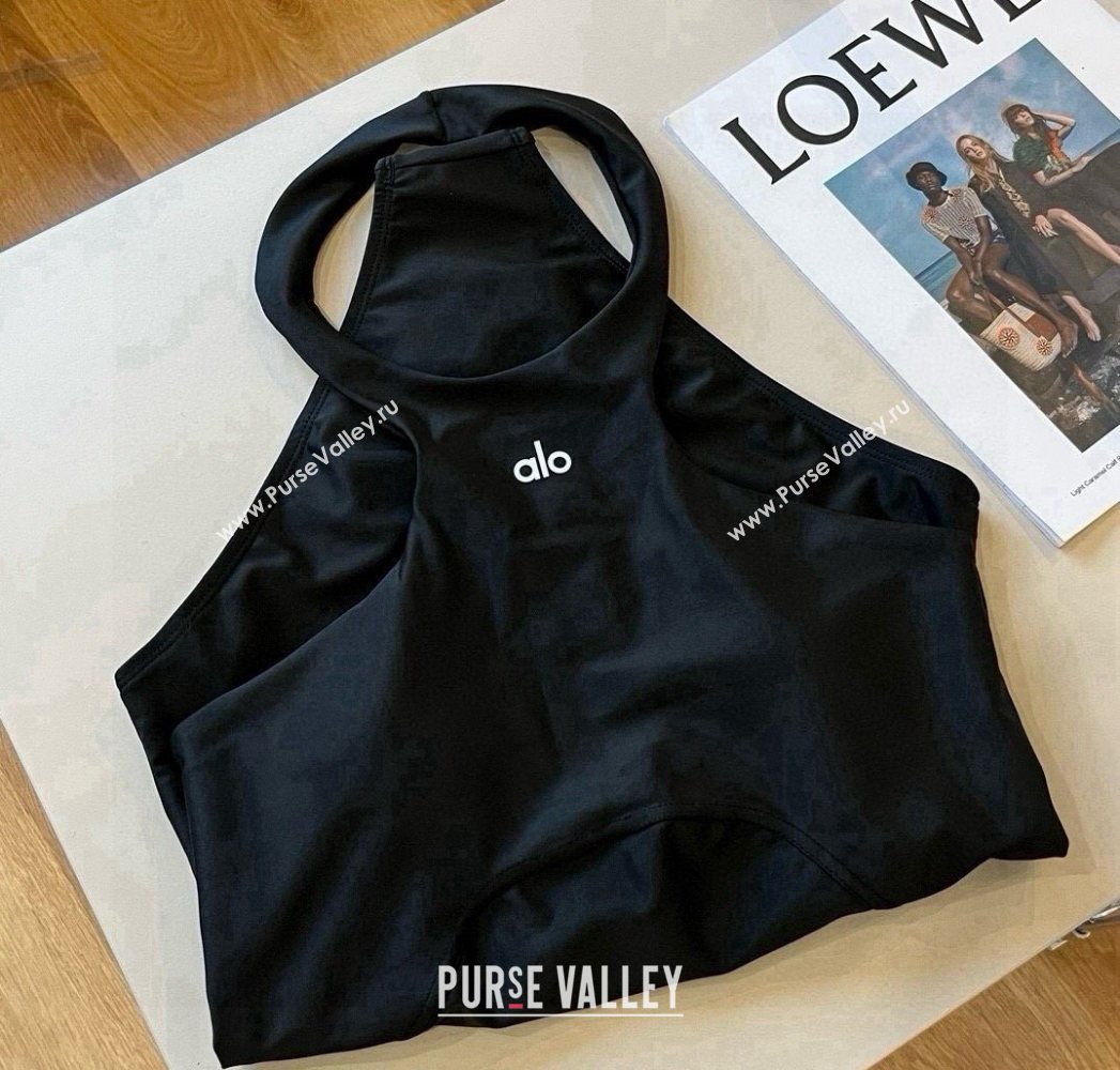 Alo One-Piece Swimwear Black 2025 0616 (WM-250616037)