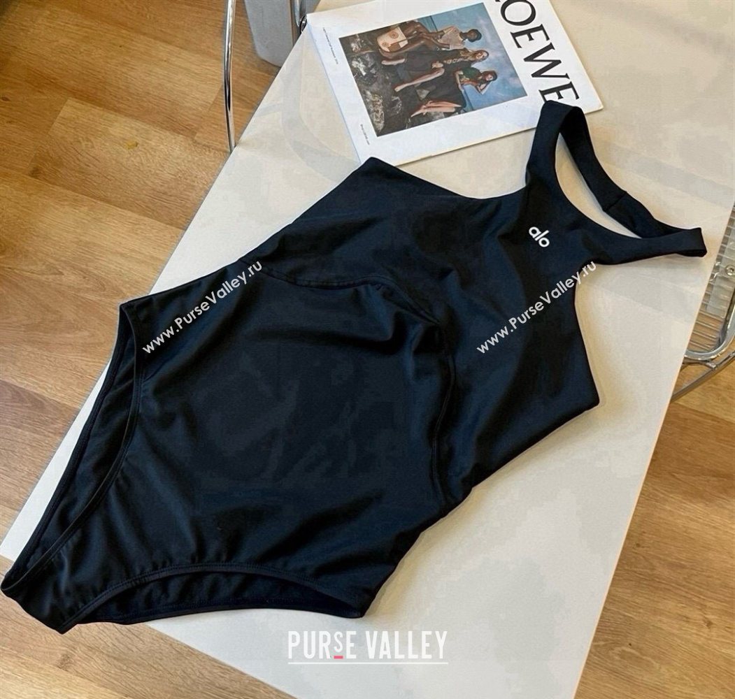 Alo One-Piece Swimwear Black 2025 0616 (WM-250616037)