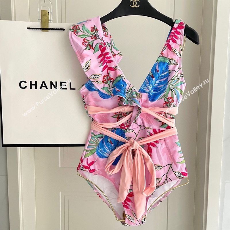 Valentino One-Piece Swimwear Pink 2025 0616 (SHI-250616050)