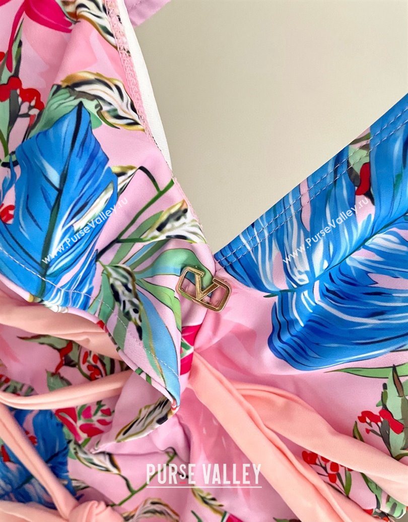 Valentino One-Piece Swimwear Pink 2025 0616 (SHI-250616050)