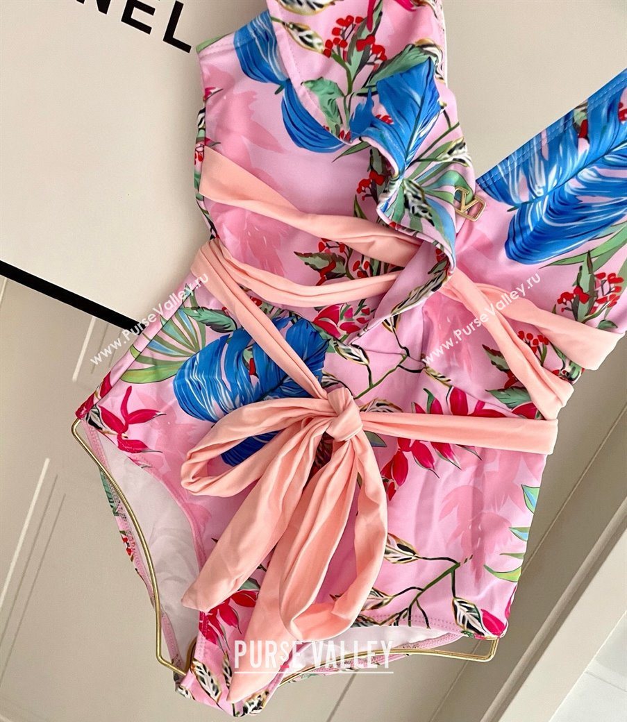 Valentino One-Piece Swimwear Pink 2025 0616 (SHI-250616050)