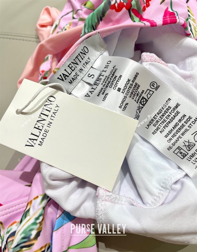 Valentino One-Piece Swimwear Pink 2025 0616 (SHI-250616050)