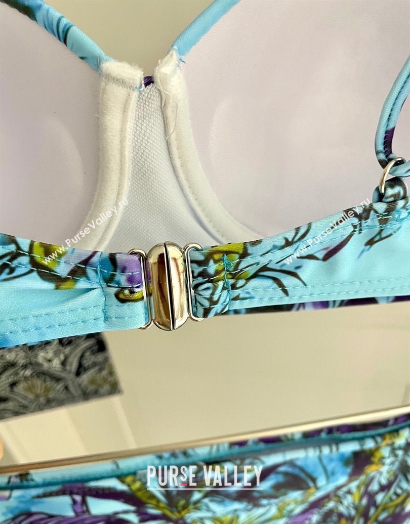 Dior Two-Pieces Swimwear Light Blue 2025 0616 (SHI-250616040)