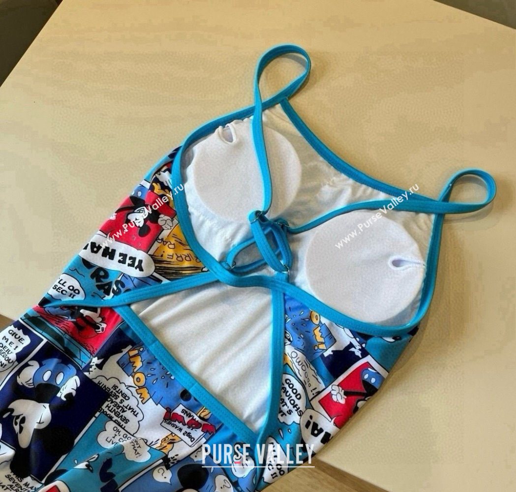 Gucci One-Piece Swimwear Blue 2025 0616 (WM-250616036)