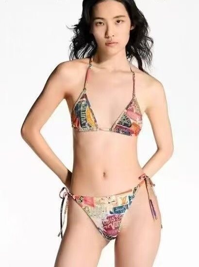 Louis Vuitton Printed Two-Pieces Swimwear 2025 0616 (SHI-250616045)