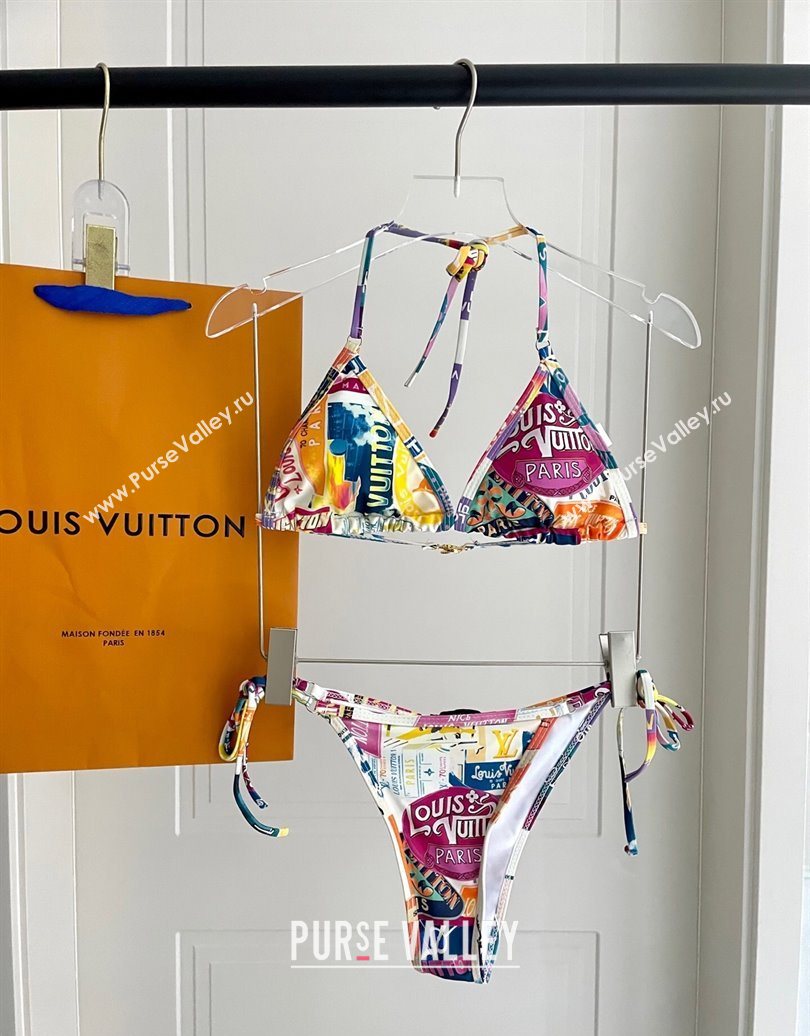 Louis Vuitton Printed Two-Pieces Swimwear 2025 0616 (SHI-250616045)