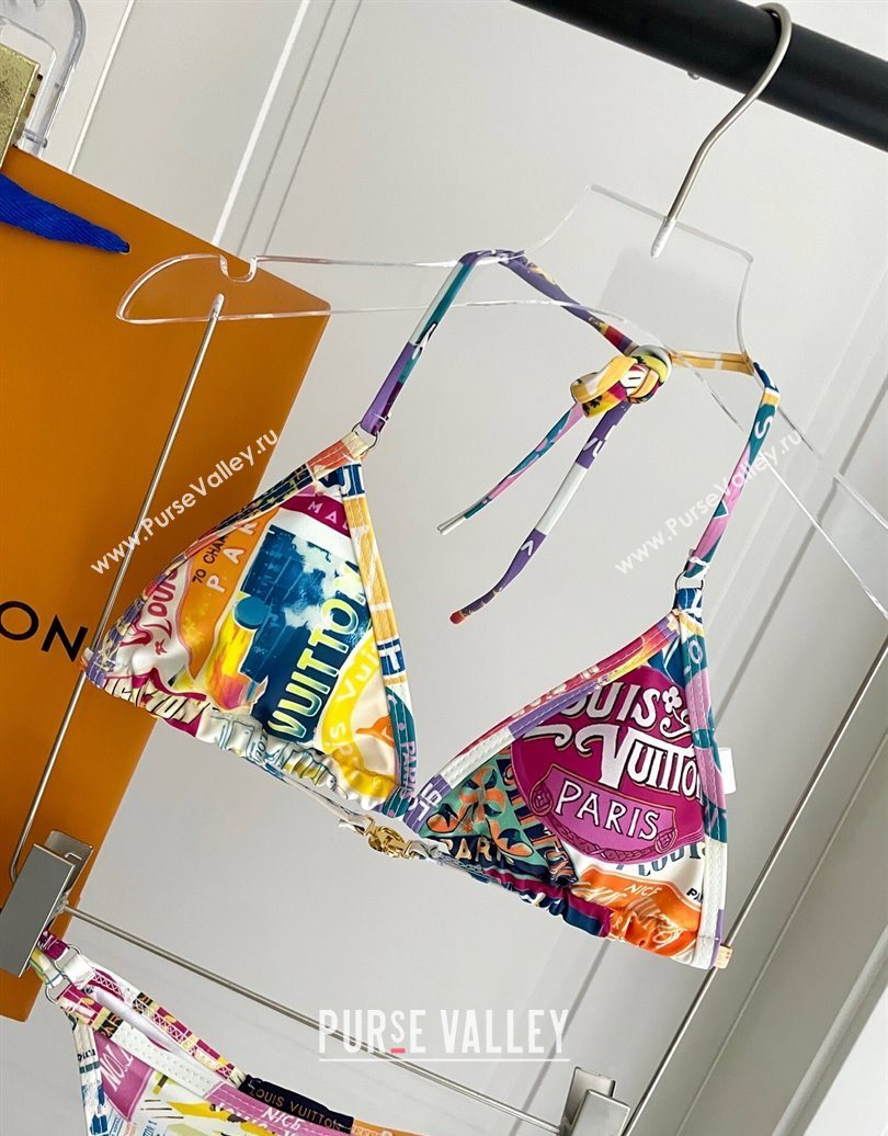 Louis Vuitton Printed Two-Pieces Swimwear 2025 0616 (SHI-250616045)