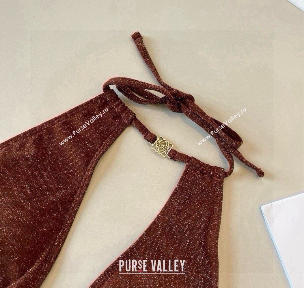 Loewe Bikini Shiny Brown 2025 0723 (WM-250723019)