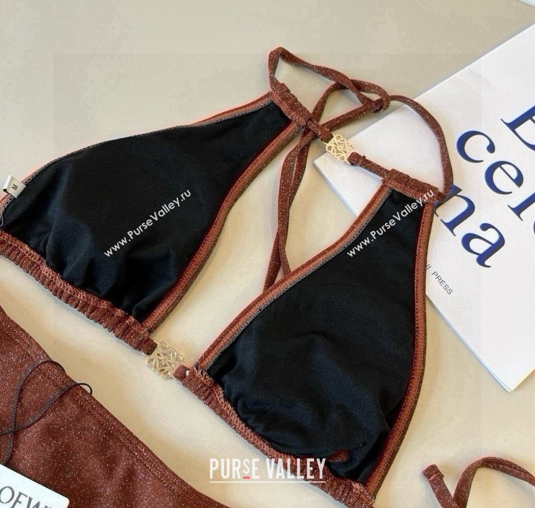 Loewe Bikini Shiny Brown 2025 0723 (WM-250723019)