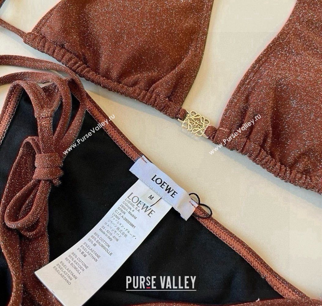 Loewe Bikini Shiny Brown 2025 0723 (WM-250723019)