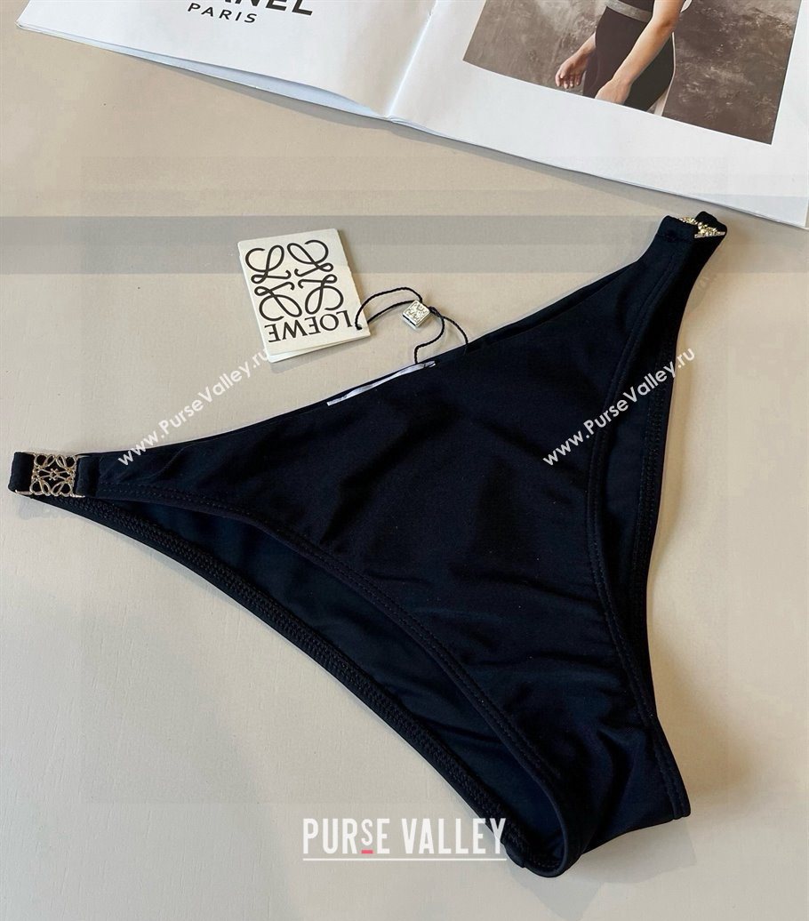 Loewe Bikini with Lace-up Black 2025 0723 (WM-250723021)
