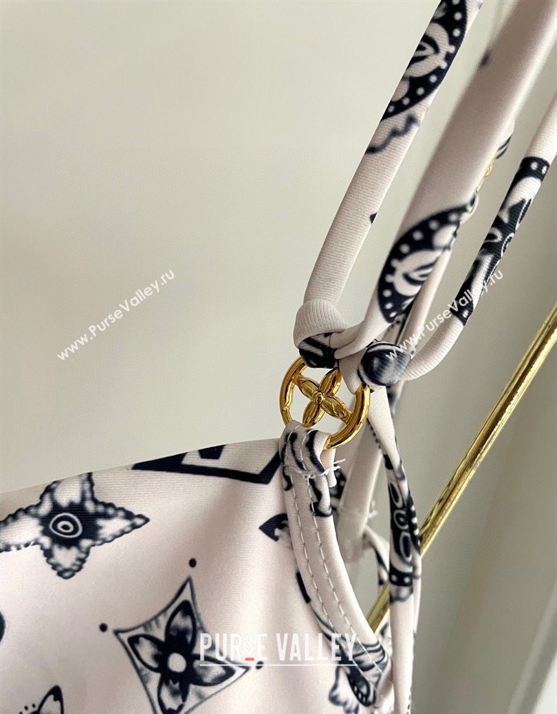Louis Vuitton Monogram Swimsuit White 2025 0723 (SHI-250723030)
