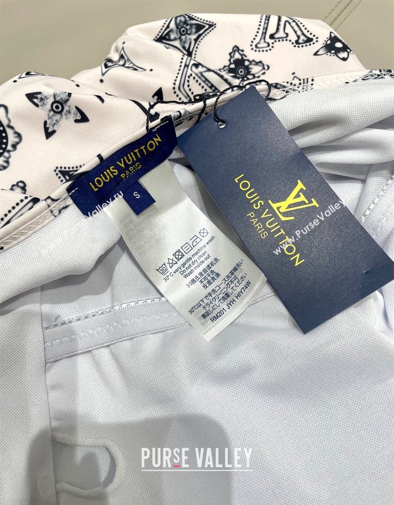 Louis Vuitton Monogram Swimsuit White 2025 0723 (SHI-250723030)