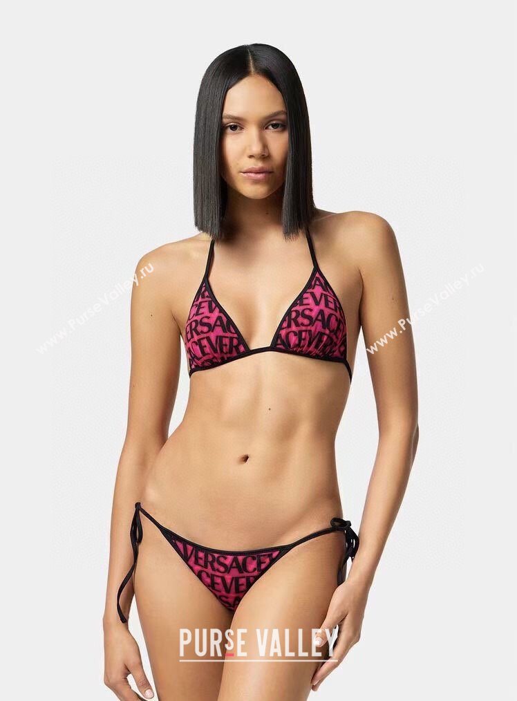 Versace Bikini Pink/Black 2025 0723 (SHI-250723039)