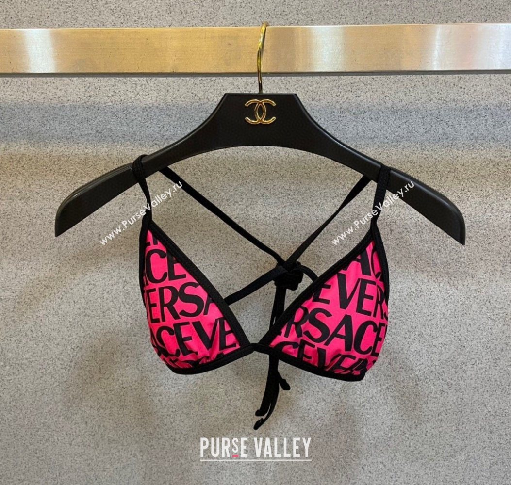 Versace Bikini Pink/Black 2025 0723 (SHI-250723039)