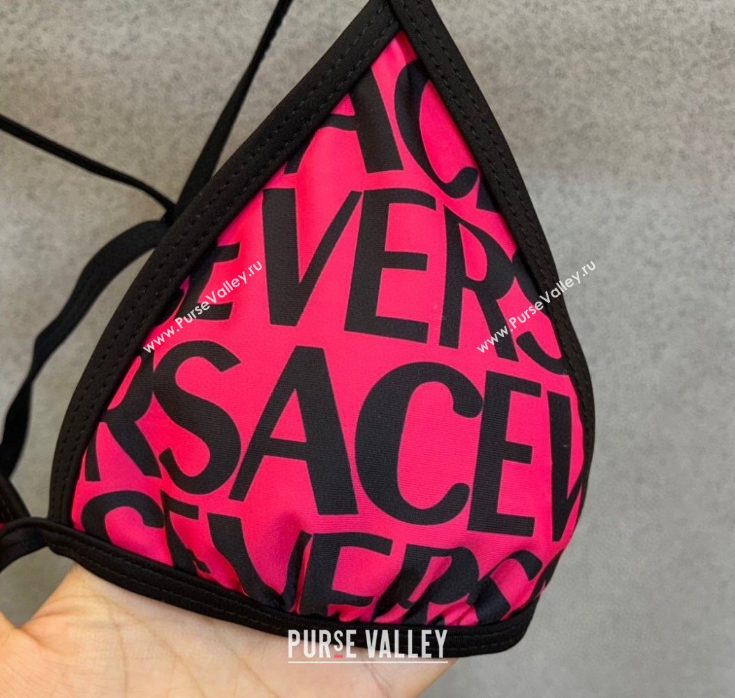 Versace Bikini Pink/Black 2025 0723 (SHI-250723039)