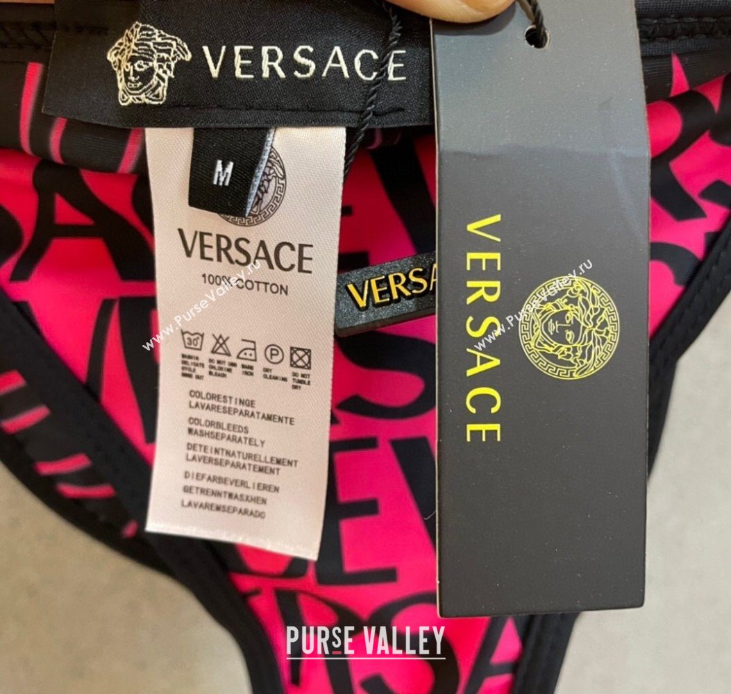 Versace Bikini Pink/Black 2025 0723 (SHI-250723039)