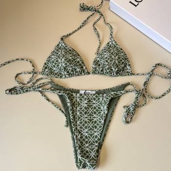 Loewe Anagram Bikini Green 2025 0723 (WM-250723015)