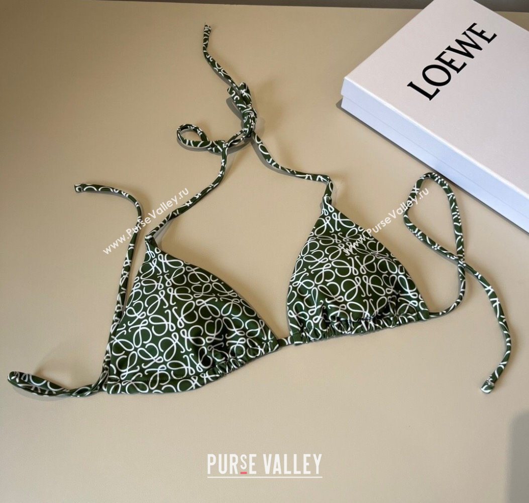 Loewe Anagram Bikini Green 2025 0723 (WM-250723015)