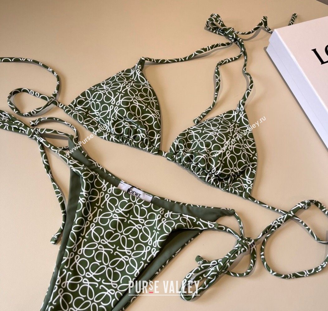 Loewe Anagram Bikini Green 2025 0723 (WM-250723015)