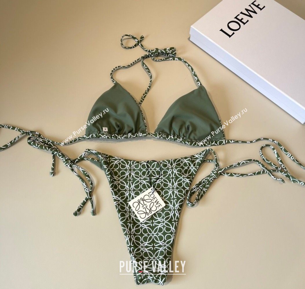 Loewe Anagram Bikini Green 2025 0723 (WM-250723015)