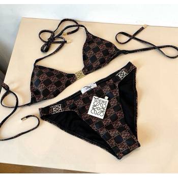 Loewe Anagram Bikini Brown/Black 2025 0722 (WM-250723018)