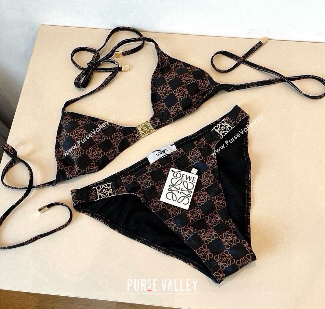 Loewe Anagram Bikini Brown/Black 2025 0722 (WM-250723018)