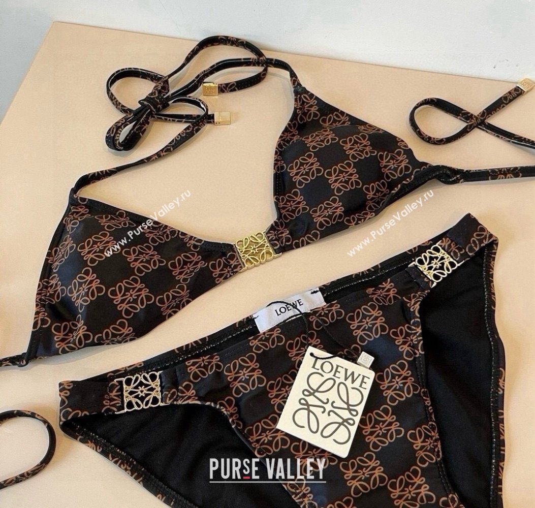 Loewe Anagram Bikini Brown/Black 2025 0722 (WM-250723018)
