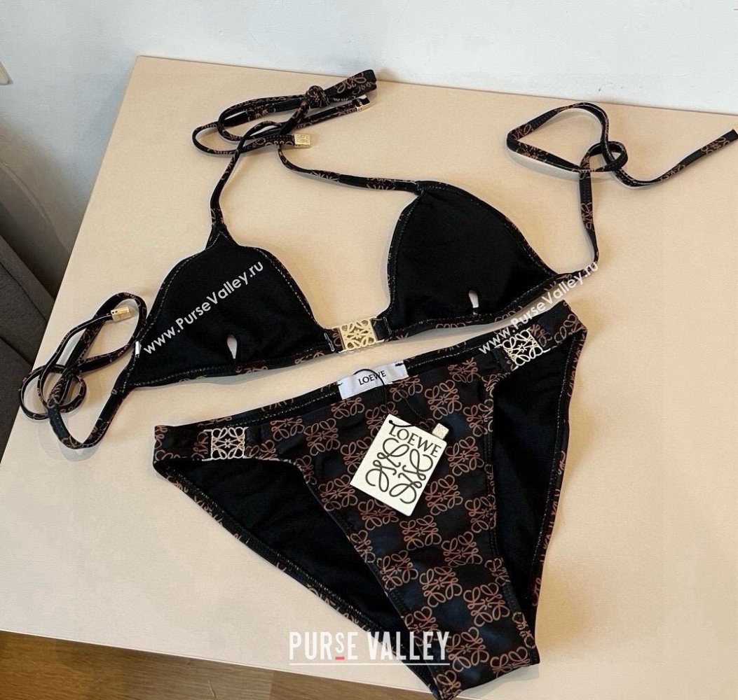 Loewe Anagram Bikini Brown/Black 2025 0722 (WM-250723018)