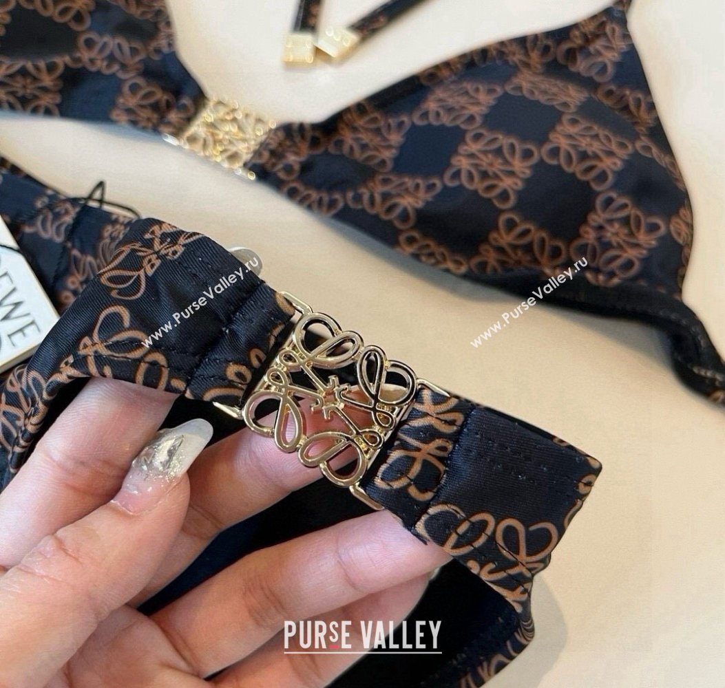 Loewe Anagram Bikini Brown/Black 2025 0722 (WM-250723018)