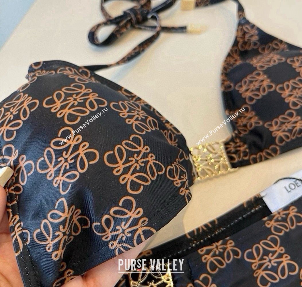 Loewe Anagram Bikini Brown/Black 2025 0722 (WM-250723018)